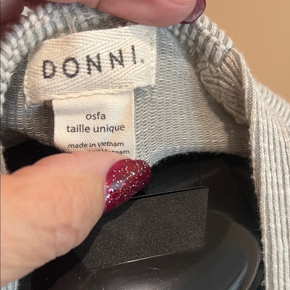 DONNI. Cream Open-Front Cardigan - Picture 2 of 6